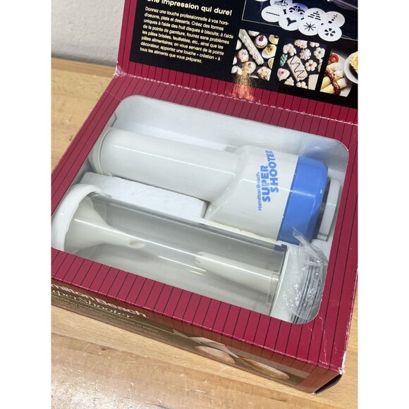 Vintage Super Shooter Cordless Cookie Press Model 80000 Hamilton Beach - Picture 3 of 9
